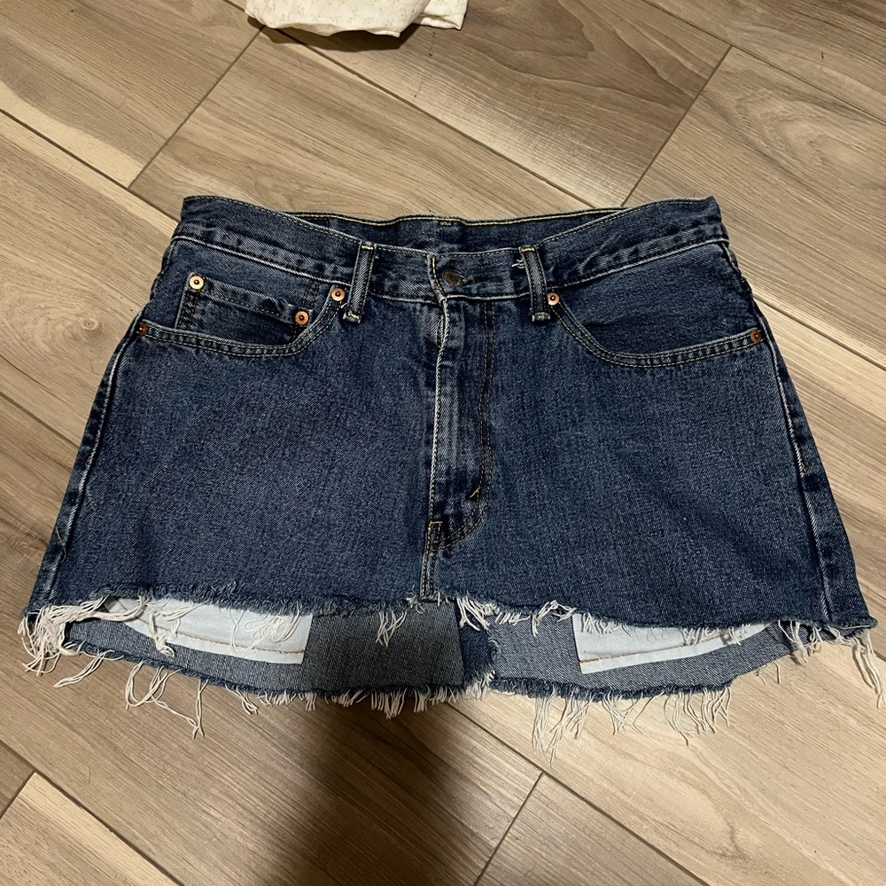 Levi Denim Mini Skirt